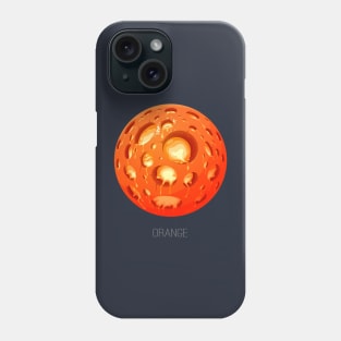 Orange Planet Phone Case