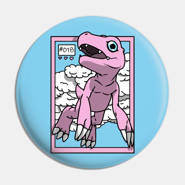 Digimon - Agumon Pin by CultXLV