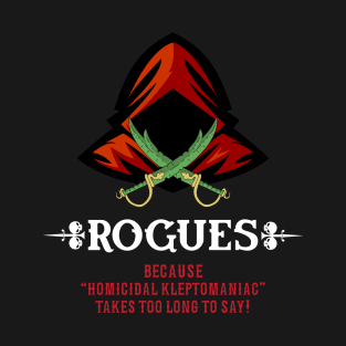 RPG Definition of Rogues T-Shirt