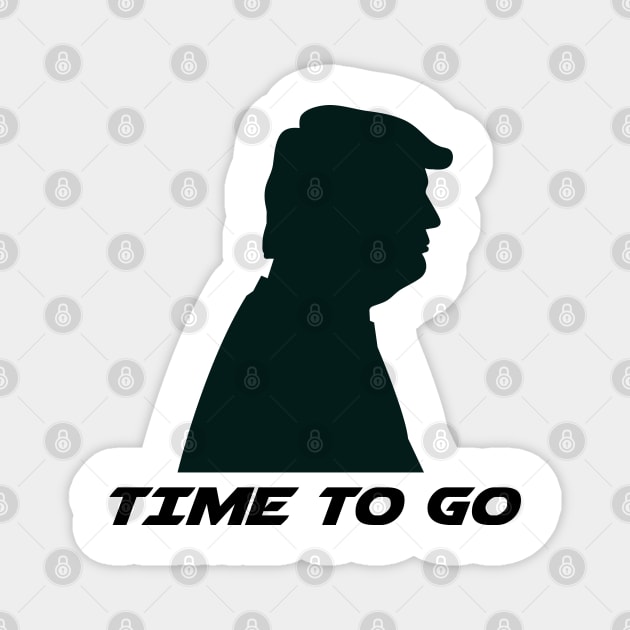 time to go trump Magnet by ArrigoLazzaro