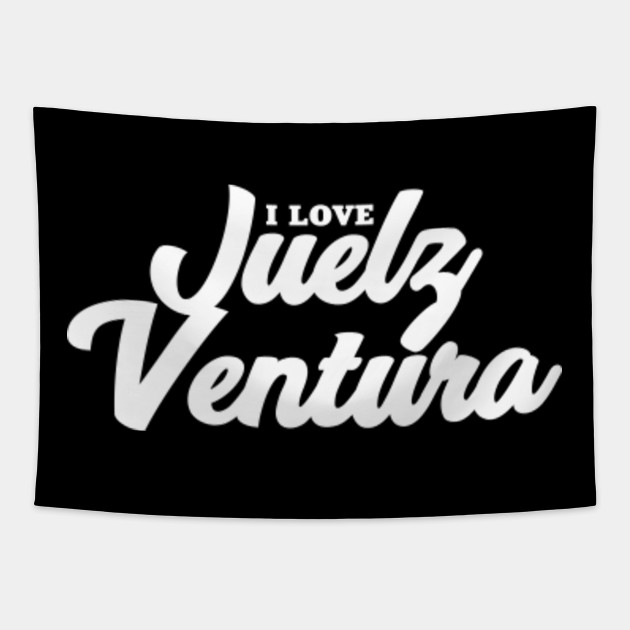 I Love Juelz Ventura Celebrity Tapestry Teepublic
