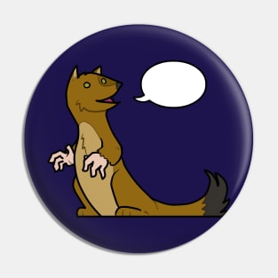 Compendium of Arcane Beasts and Critters - Gef the Talking Mongoose (textless) Pin