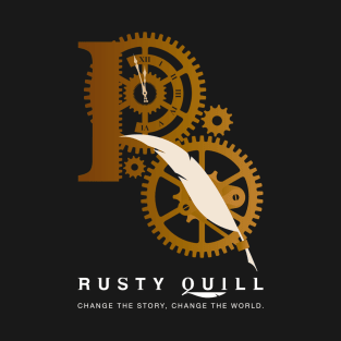 Rusty Quill New Logo #1 (Dark) T-Shirt