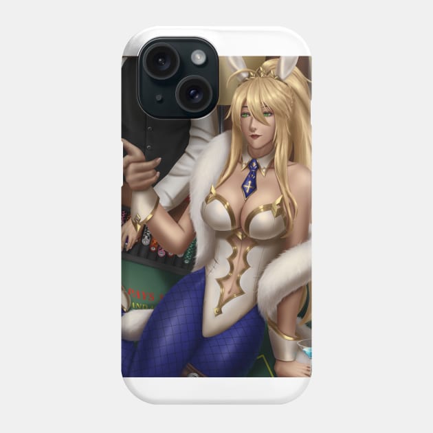 Artoria Pendragon Ruler Phone Case by gagimas