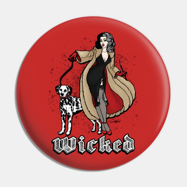 Wicked Style Pin by fantasmicthreads