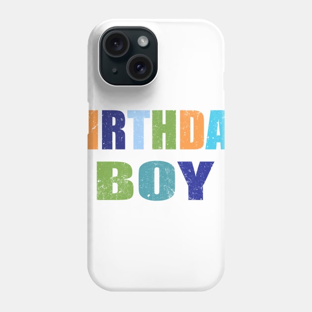 Birthday boy typography Phone Case by LND4design