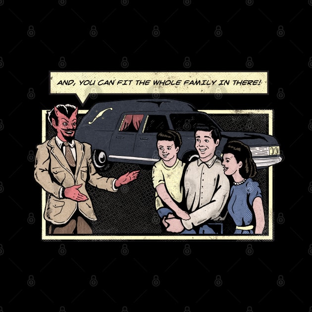 Satan The Used Car Salesman by GeekMachine