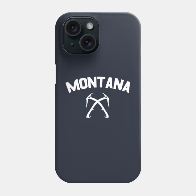 Montana Ice Climbing Phone Case by esskay1000