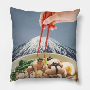 Sumo, Fuji, Ramen // Japan Love Pillow