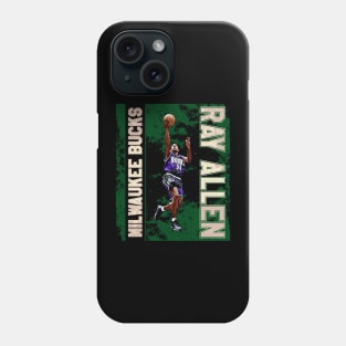 Ray allen || milwaukee bucks Phone Case