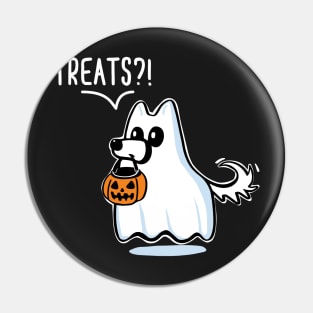 Ghost Dog Cute Ghost Dog Pin