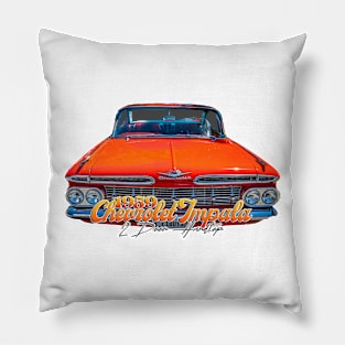 1959 Chevrolet Impala 2 Door Hardtop Pillow