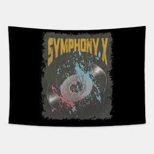 Symphony X Vintage Vynil Tapestry