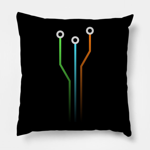 Connect Pillow by Yandrak