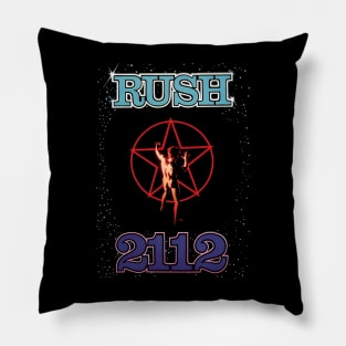 Rush band t-shirt Pillow