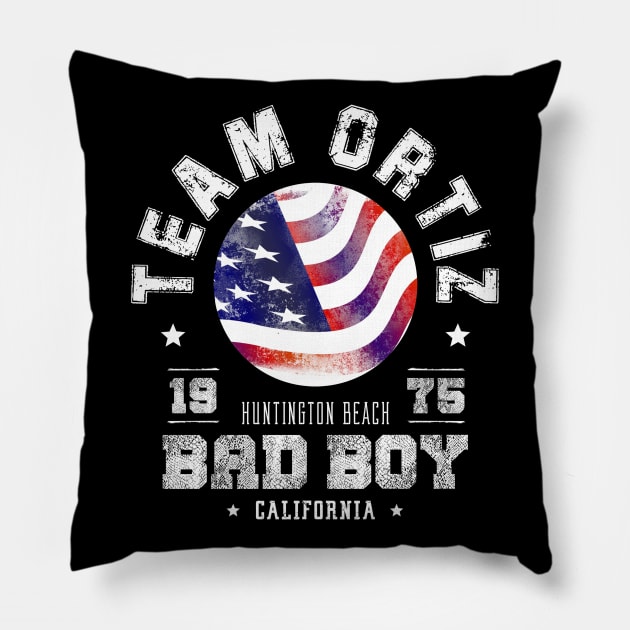 Tito Ortiz - The Huntington Beach Bad Boy Pillow by CulturedVisuals