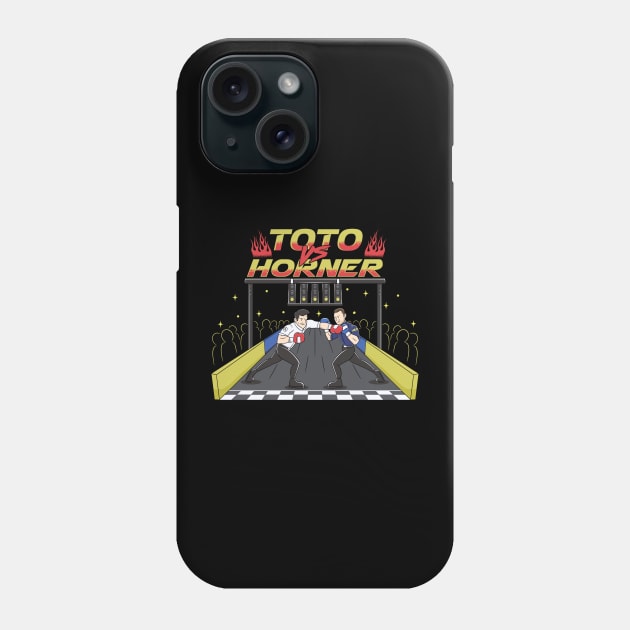 Toto vs. Horner Phone Case by Blurrr