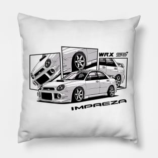 Impreza WRX STI Bugeye, JDM Car Pillow