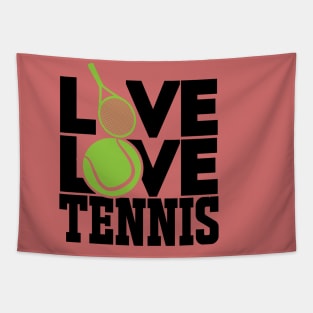 Love love tennis Tapestry