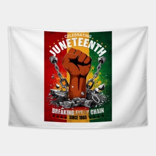 Juneteenth Freedom Fist Tee – Celebrate Freedom & History Tapestry