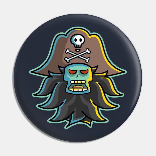 Pirate LeChuck Pin by freeves