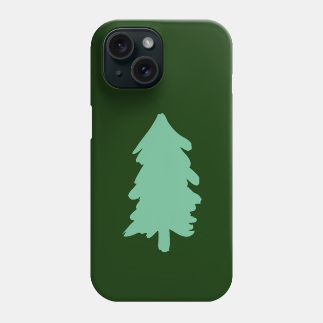 Christmas Fir Tree Phone Case by Vanphirst