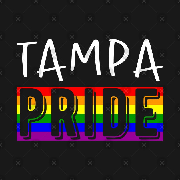 Tampa - Tampa Florida Rainbow LGBT Gay Parade Pride by Riffize