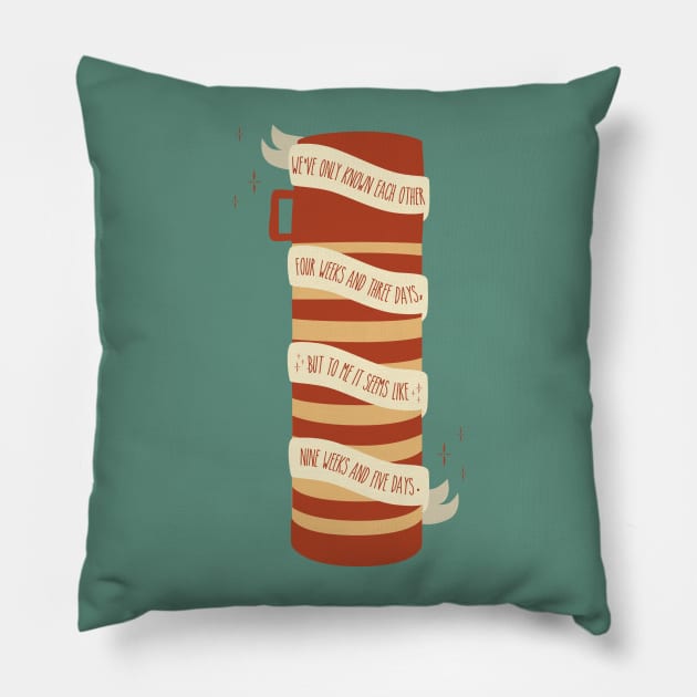 A Thermos for You Pillow by sadsquatch