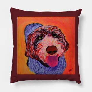 Ollie the Spinone Dog Pillow