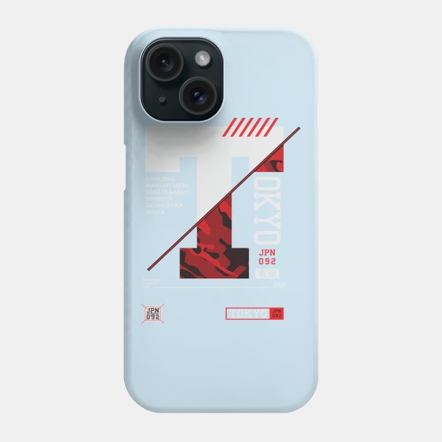 The Tokyo Japan Phone Case by RamsApparel08