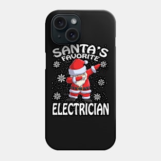 Santas Favorite Electrician Christmas Phone Case