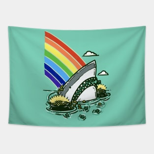 Pot O'Gold Shark Tapestry