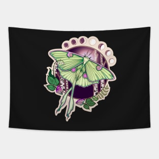 Luna Moth Tapestry