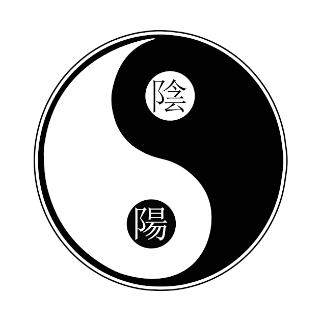 YIN YANG SYMBOL, ASIAN, CHINESE, CULTURE, TRADITION, SPIRITUAL - LIGHT COLORS by PorcupineTees