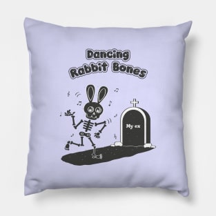 DANCING RABBIT BONES Pillow