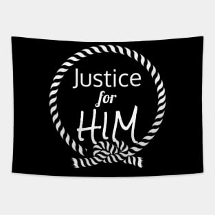 Justice for Him, George Floyd, I Can't Breathe, Black Lives Matter Tapestry