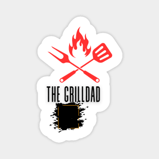 the grill dad t shirt Magnet