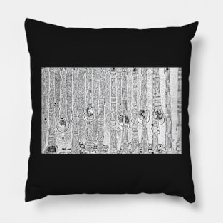 Manipulated Artefacts Pillow