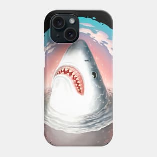 Sunset Shark Phone Case