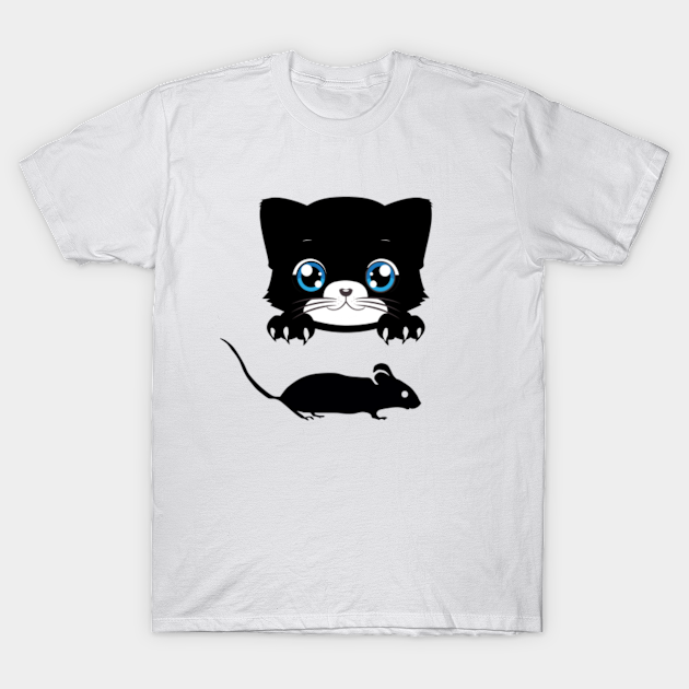 Discover Cat & Mouse - Cat - T-Shirt