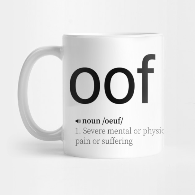 Roblox Oof Roblox Mug Teepublic Au - roblox oof gaming noob t shirt roblox oof mug teepublic