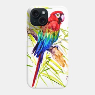 Scarlet Macaw Phone Case