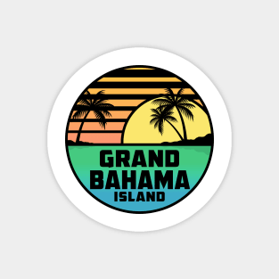 Grand Bahama Island Bahamas Tropical Beach Surfing Scuba Surf  Vacation Magnet