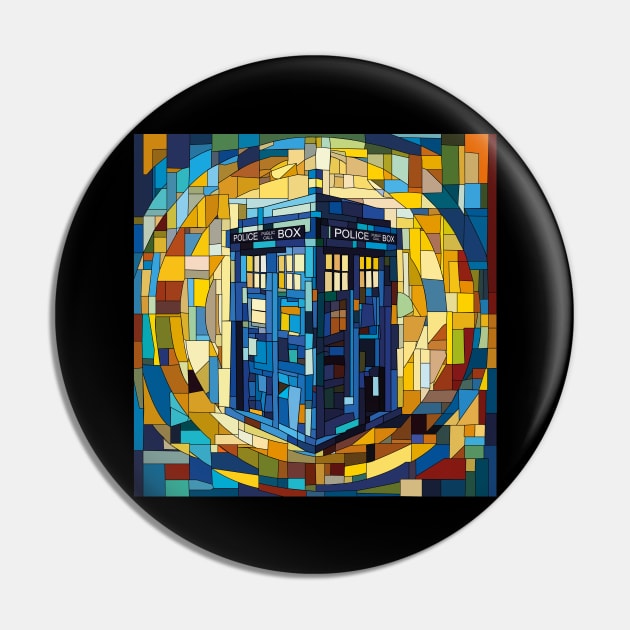 Cubist time and space Pin by DrMonekers