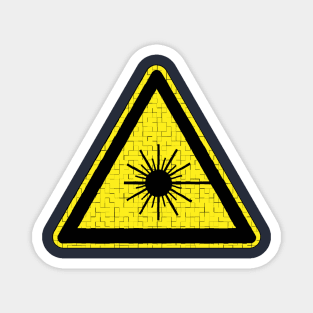 Laser Warning Magnet