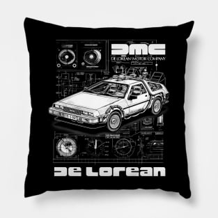 De Lorean Pillow