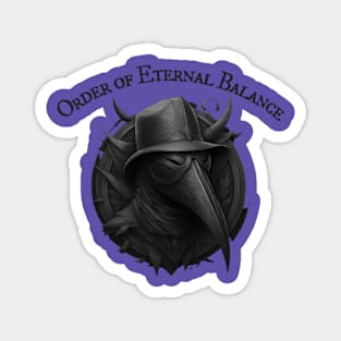 Order of Eternal Balance Crest Magnet