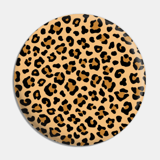 Leopard Skin Pattern Pin