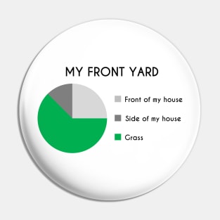 My Front Yard Pie Chart Pin