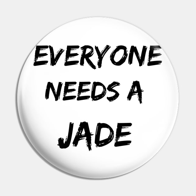 Jade Name Design Everyone Needs A Jade Pin by Alihassan-Art